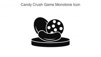 Candy Crush Game Monotone Icon In Powerpoint Pptx Png And Editable Eps Format