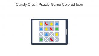 Candy Crush Puzzle Game Colored Icon In Powerpoint Pptx Png And Editable Eps Format