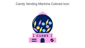 Candy Vending Machine Colored Icon In Powerpoint Pptx Png And Editable Eps Format