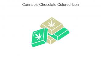 Cannabis Chocolate Colored Icon In Powerpoint Pptx Png And Editable Eps Format