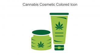 Cannabis Cosmetic Colored Icon In Powerpoint Pptx Png And Editable Eps Format