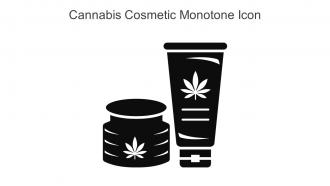Cannabis Cosmetic Monotone Icon In Powerpoint Pptx Png And Editable Eps Format