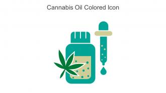 Cannabis Oil Colored Icon In Powerpoint Pptx Png And Editable Eps Format
