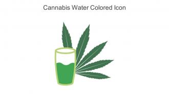Cannabis Water Colored Icon In Powerpoint Pptx Png And Editable Eps Format