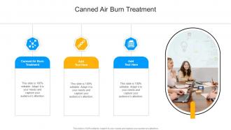 Canned Air Burn Treatment In Powerpoint And Google Slides Cpb