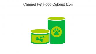 Canned Pet Food Colored Icon In Powerpoint Pptx Png And Editable Eps Format