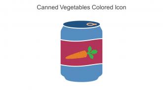 Canned Vegetables Colored Icon In Powerpoint Pptx Png And Editable Eps Format