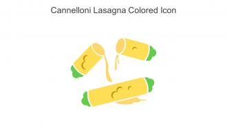 Cannelloni Lasagna Colored Icon In Powerpoint Pptx Png And Editable Eps Format