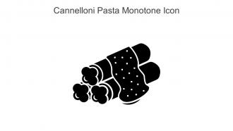 Cannelloni Pasta Monotone Icon In Powerpoint Pptx Png And Editable Eps Format