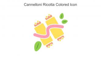 Cannelloni Ricotta Colored Icon In Powerpoint Pptx Png And Editable Eps Format