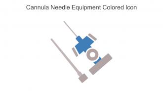 Cannula Needle Equipment Colored Icon In Powerpoint Pptx Png And Editable Eps Format