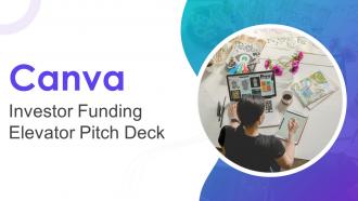 Canva Investor Funding Elevator Pitch Deck Ppt Template