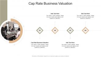 Cap Rate Business Valuation In Powerpoint And Google Slides Cpb
