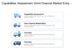 Capabilities Assessment Omni Channel Market Entry International Development