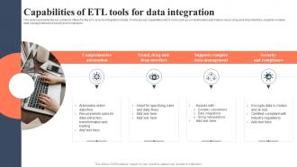 Capabilities Of ETL Tools For Data Integration Bi For Human Resource Management
