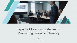 Capacity Allocation Strategies For Maximizing Resource Efficiency PPT Designs AT