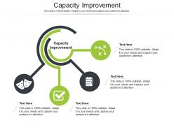 Capacity improvement ppt powerpoint presentation infographic template outfit cpb