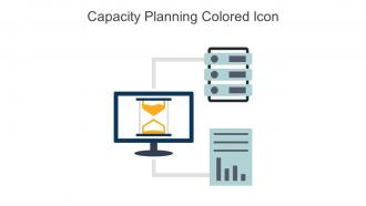 Capacity Planning Colored Icon In Powerpoint Pptx Png And Editable Eps Format