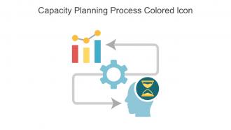 Capacity Planning Process Colored Icon In Powerpoint Pptx Png And Editable Eps Format