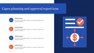 Capex Planning And Approval Report Icon