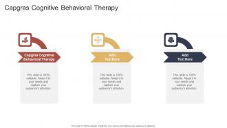 Capgras Cognitive Behavioral Therapy In Powerpoint And Google Slides Cpb