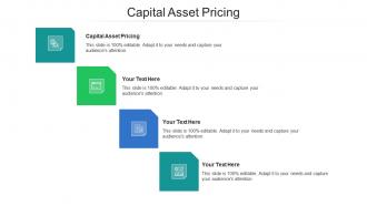 Capital asset pricing ppt powerpoint presentation ideas graphics download cpb