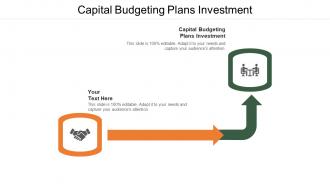 Capital budgeting plans investment ppt powerpoint presentation visual aids files cpb