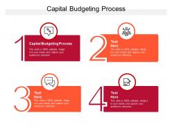 Capital budgeting process ppt powerpoint presentation summary graphics cpb