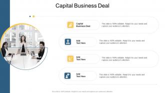 Capital Business Deal In Powerpoint And Google Slides Cpb