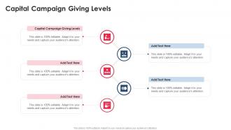 Capital Campaign Giving Levels In Powerpoint And Google Slides Cpb