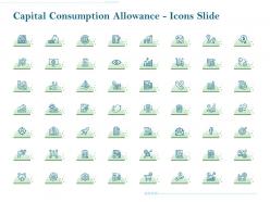 Capital consumption allowance icons slide ppt powerpoint mockup