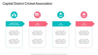 Capital District Cricket Association In Powerpoint And Google Slides Cpb