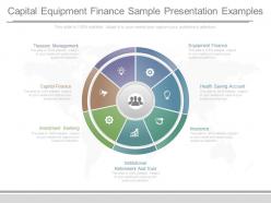 Capital equipment finance sample presentation examples