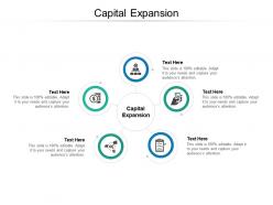 Capital expansion ppt powerpoint presentation infographic template diagrams cpb