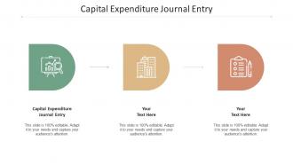 Capital Expenditure Journal Entry Ppt Powerpoint Presentation Summary Infographic Template Cpb