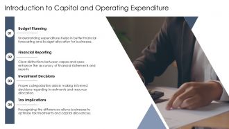 Capital Expenditure Vs Operating Expenditure Explained PPT Information AT Editable Idea