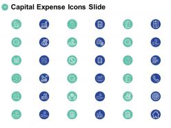 Capital expense powerpoint presentation slides