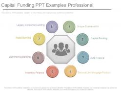 Capital funding ppt examples professional