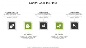 Capital Gain Tax Rate In Powerpoint And Google Slides Cpb