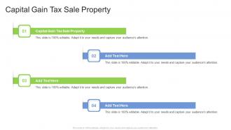 Capital Gain Tax Sale Property In Powerpoint And Google Slides Cpb