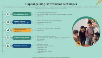 Capital Gaining Tax Reduction Techniques