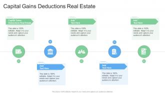 Capital Gains Deductions Real Estate In Powerpoint And Google Slides Cpb