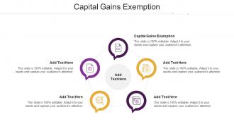 Capital Gains Exemption Ppt Powerpoint Presentation Outline Graphic Tips Cpb