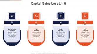 Capital Gains Loss Limit In Powerpoint And Google Slides Cpb