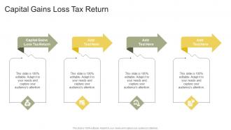 Capital Gains Loss Tax Return In Powerpoint And Google Slides Cpb