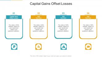 Capital Gains Offset Losses In Powerpoint And Google Slides Cpb