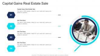 Capital Gains Real Estate Sale In Powerpoint And Google Slides Cpb
