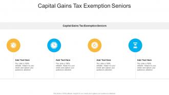 Capital Gains Tax Exemption Seniors In Powerpoint And Google Slides Cpb
