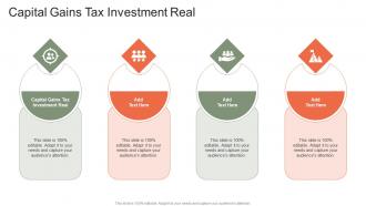 Capital Gains Tax Investment Real In Powerpoint And Google Slides Cpb
