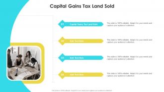Capital Gains Tax Land Sold In Powerpoint And Google Slides Cpb